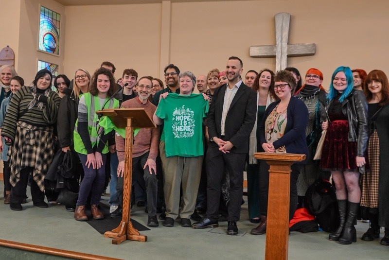 Other image for ‘Excellent turnout’ for Green Party’s leader